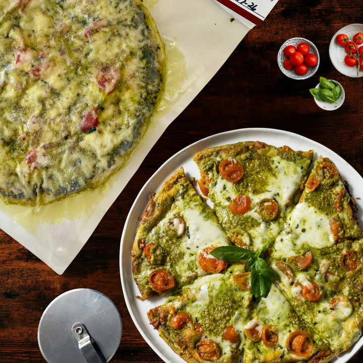 Chef Jeng Pesto 10" Frozen Pizza Pack - Gluten-free