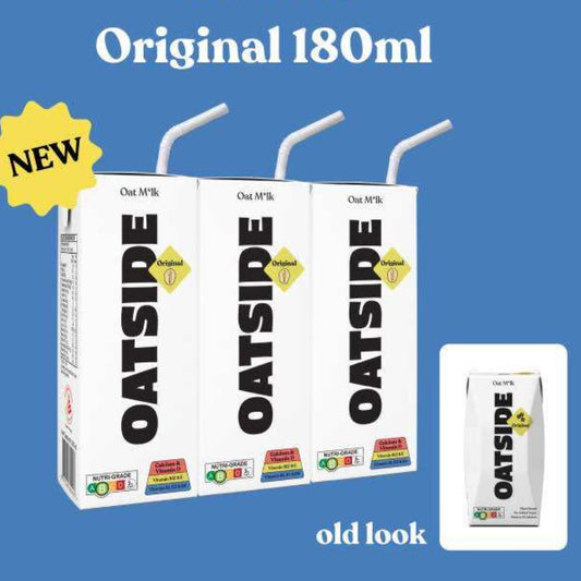 OATSIDE Barista Blend Original Oat Milk 180ml | Set of 3 Dairy Free, Creamy, Zero Added Sugar