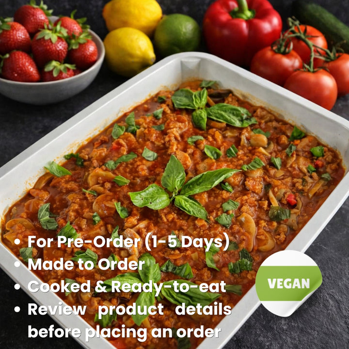 Meaty Pinoy Spaghetti Party Tray (For 1-3 Days Pre-Order | Made to order | Cooked & Ready To Eat)