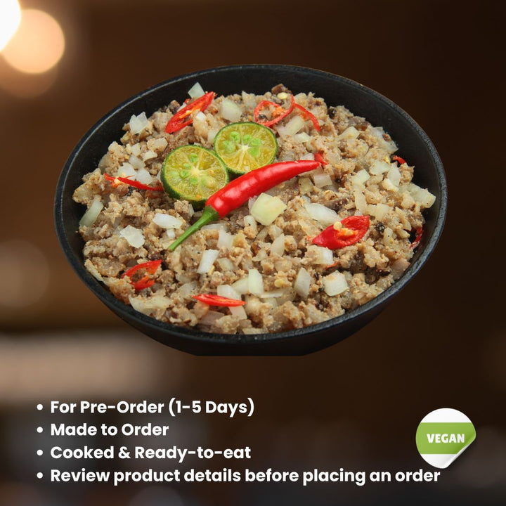 UnPork Sisig Party Tray (For 1-3 Days Pre-Order | Made to order | Cooked & Ready To Eat)