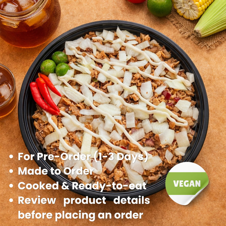 UnPork Sisig Party Tray (For 1-3 Days Pre-Order | Made to order | Cooked & Ready To Eat)