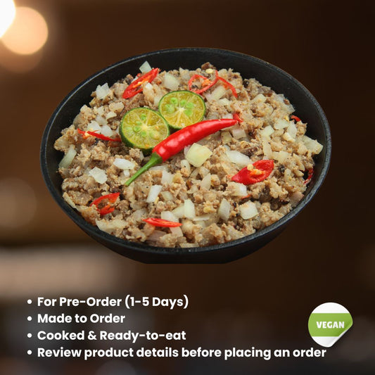 UnPork Sisig Party Tray (For 1-3 Days Pre-Order | Made to order | Cooked & Ready To Eat)