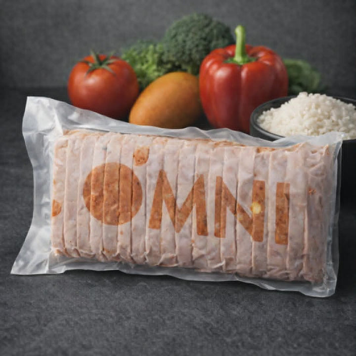 Omni Meat Luncheon Food Service (Vegan Luncheon Meat) 800g 20pcs