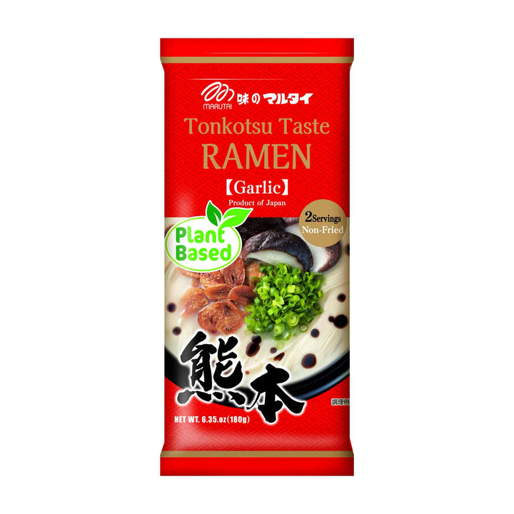 Tonkotsu Taste Garlic Flavor Vegan Ramen (Kumamoto Paitan) 180g by Marutai