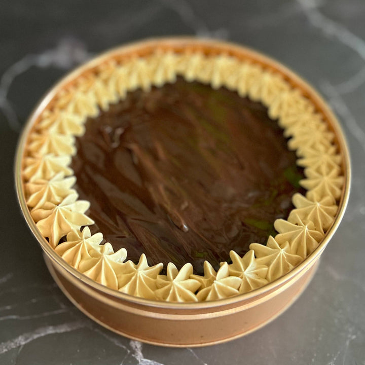 Mocha Cake Delight 6 x 2” Tin Can