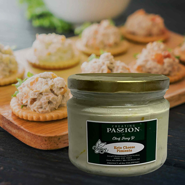 Keto Pimiento Cheese 500ml Jar by Chef Jeng