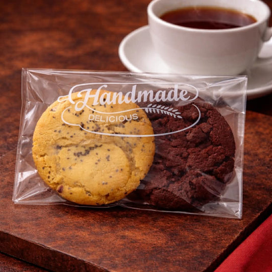 Vegan Cookie Duo (Chocolate Chip + Pecan Chia) 2 pcs | 3-4" each | Approx. 95g per Pack (Copy)