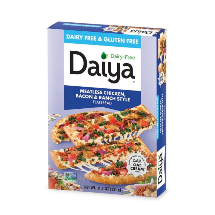 Daiya Flatbread Pizza Meatless Chicken, Bacon & Ranch 346g