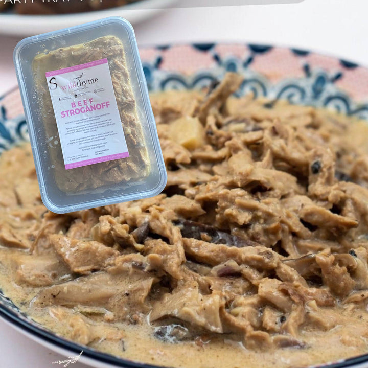 WT “Beef" Stroganoff (SOLO | Approx. 250g in 500ml Tub)