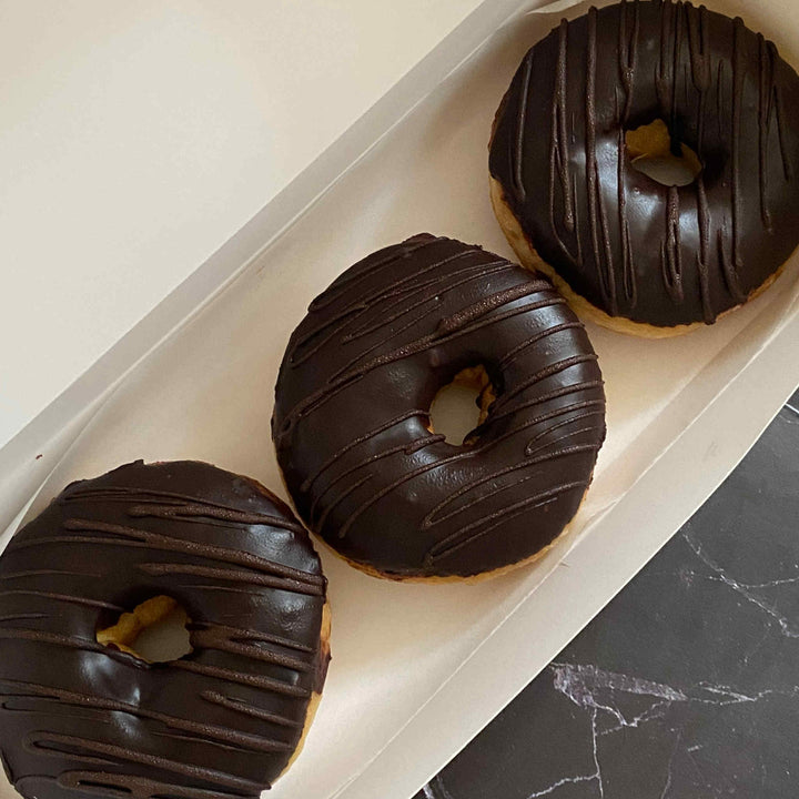 Donut Combo Box Dark Choco 3pcs