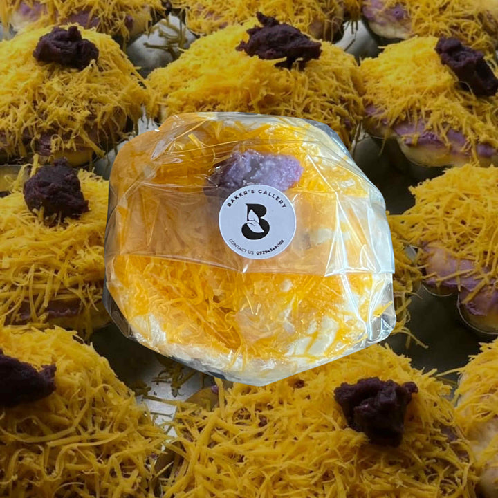 Special Ube Cheese Ensaymada (1 piece - Approx. 70g )