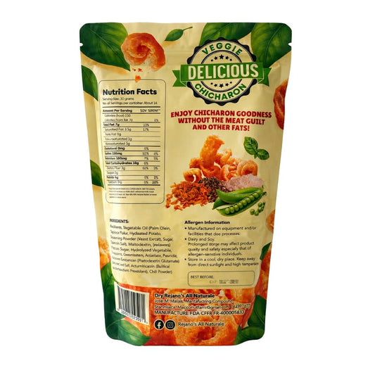 Rejano's All Naturale Veggie Chicharon 75g