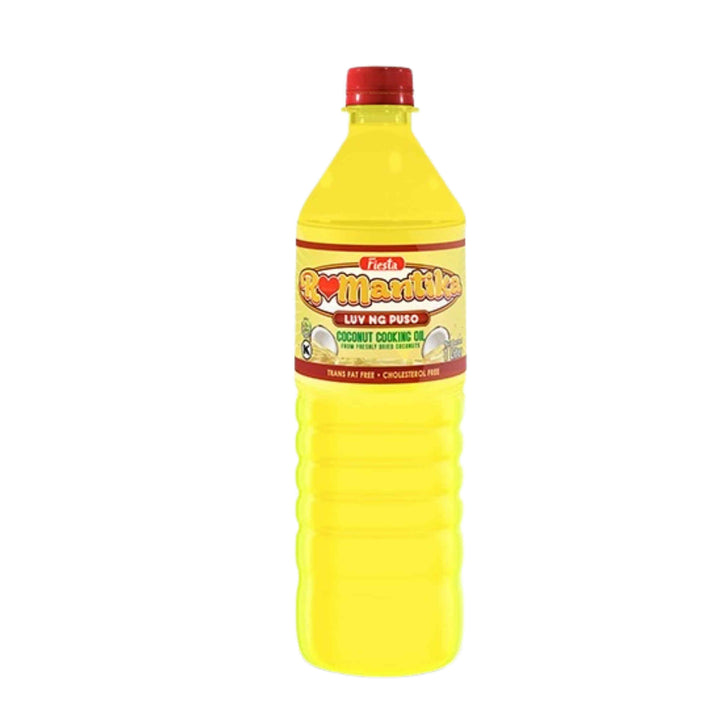 100% Pure Coconut Cooking Oil 1 Liter by Fiesta Romantika