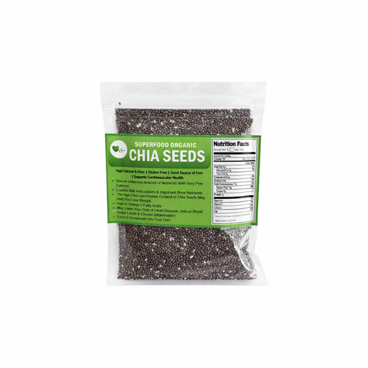 VTM Organic Chia Seeds 50g and 100g